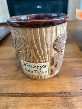 Harvey’s Lake Tahoe 4 Tiki Bucket Mugs